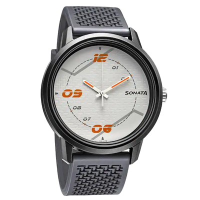 "Sonata Gents Watch 77085PP09W - Click here to View more details about this Product